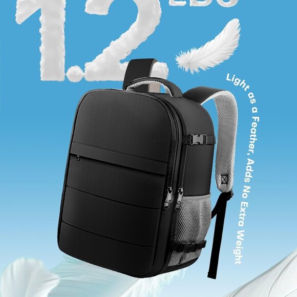 Travel Backpack - Flight Approved Travel Bag for Men and Women, Carry on Luggage - Picture 8 of 8